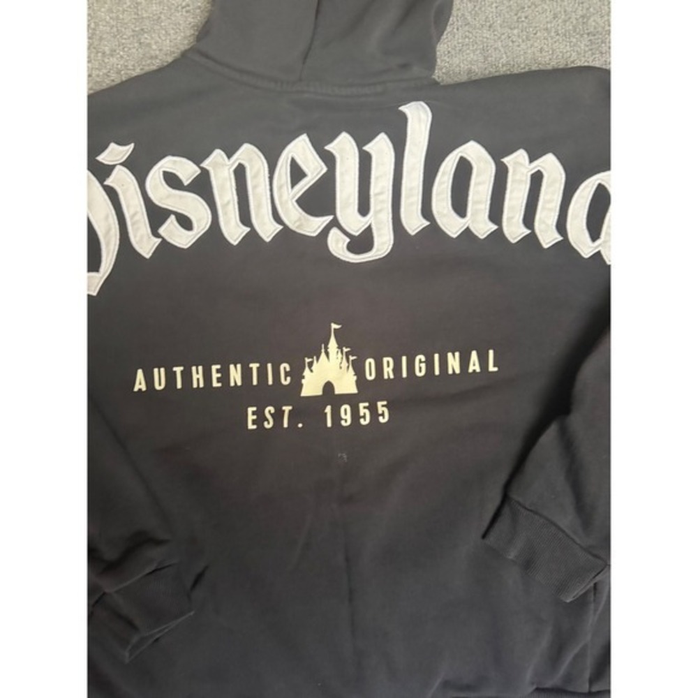 Disneyland resort spirit hoodie size  Large Black color - Picture 10 of 12